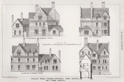Palace Road Corner, Roupell Park Estate by English School