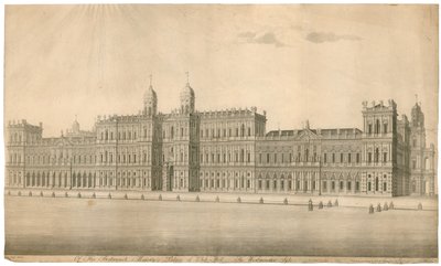 Palace of Whitehall. Published 1748 by English School