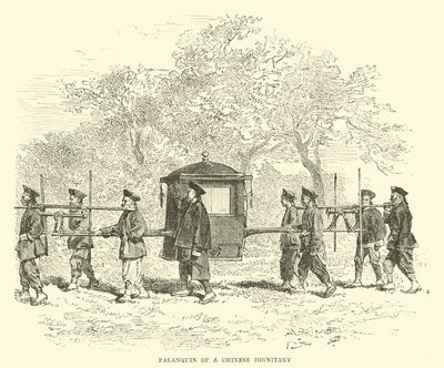 Palanquin of a Chinese Dignitary by English School