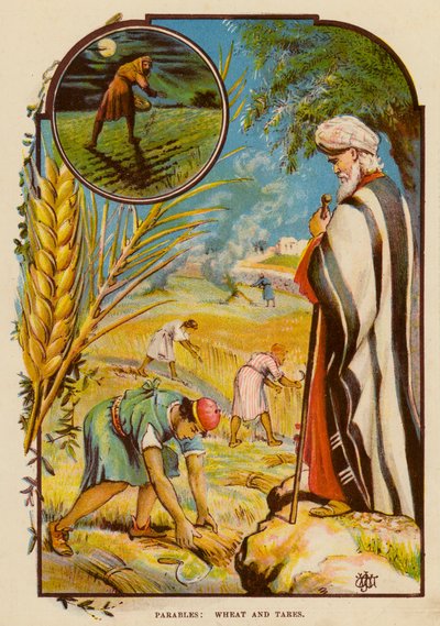 Parables, Wheat and Tares by English School
