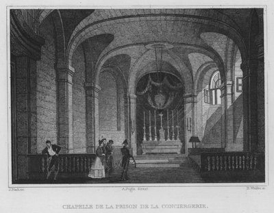 Paris, Chapelle De La Prison De La Conciergerie by English School