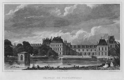 Paris, Chateu De Fontainbleau by English School