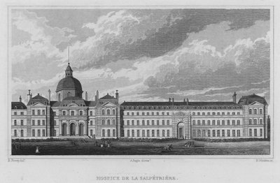 Paris, Hospice De La Salpetriere by English School