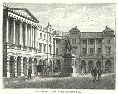 Parliament House in the Present Day by English School