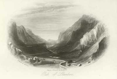 Pass of Llanberis, North Wales by English School
