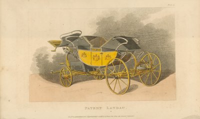 Patent Landau Carriage by English School