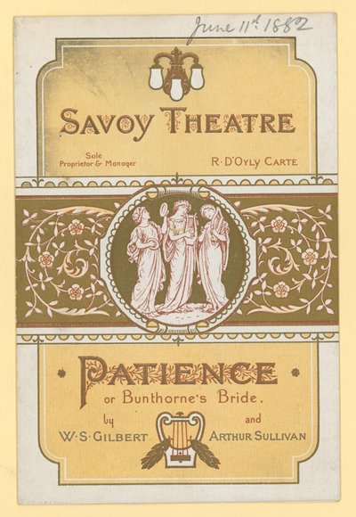 Patience; or Bunthorne