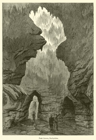 Peak Cavern, Derbyshire by English School