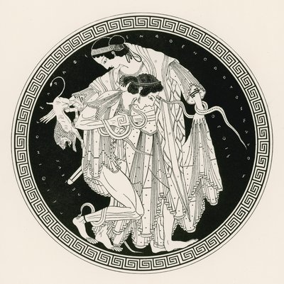 Peleus and Thetis by English School