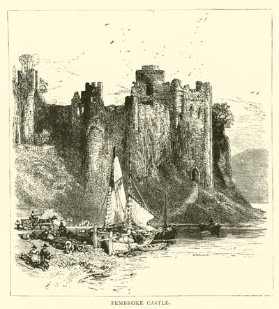 Pembroke Castle by English School
