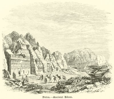 Petra, Ancient Edom by English School