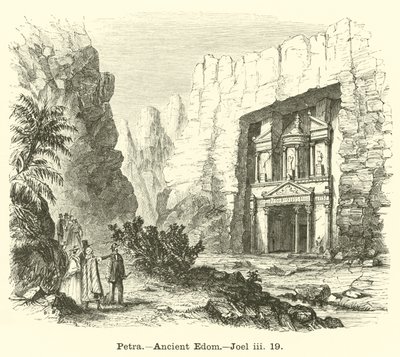 Petra, Ancient Edom by English School