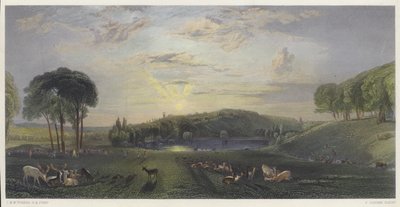 Petworth Park, Sussex by English School