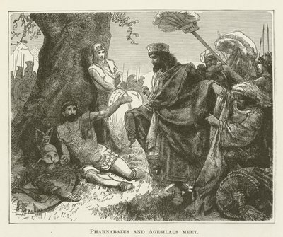 Pharnabazus and Agesilaus meet by English School