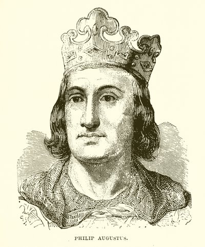 Philip Augustus by English School