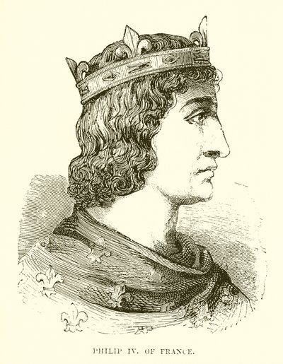 Philip IV of France by English School