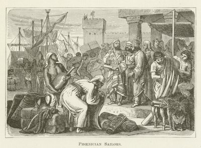 Phoenician Sailors by English School