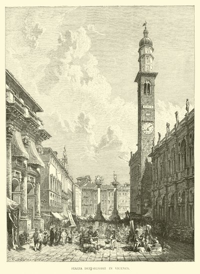 Piazza dei Signori in Vicenza by English School