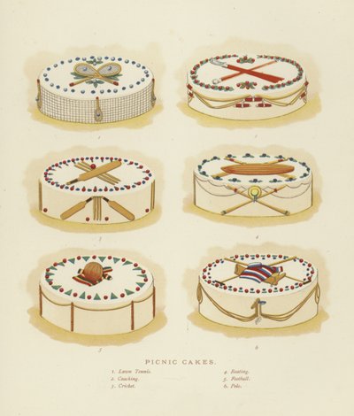 Picnic Cakes by English School
