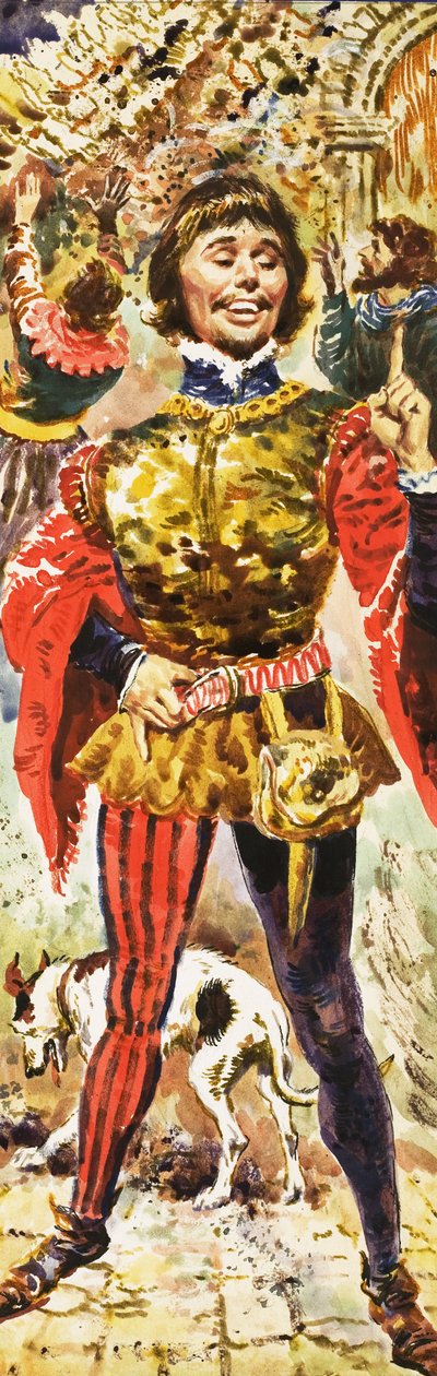 Piers Gaveston at King Edward