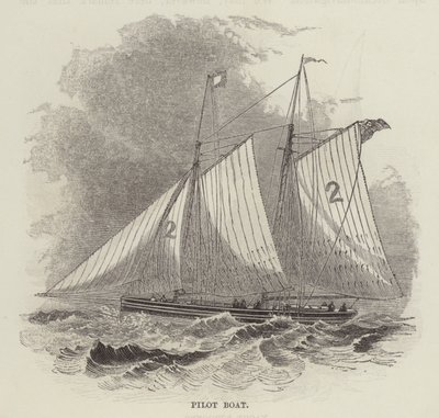 Pilot boat by English School