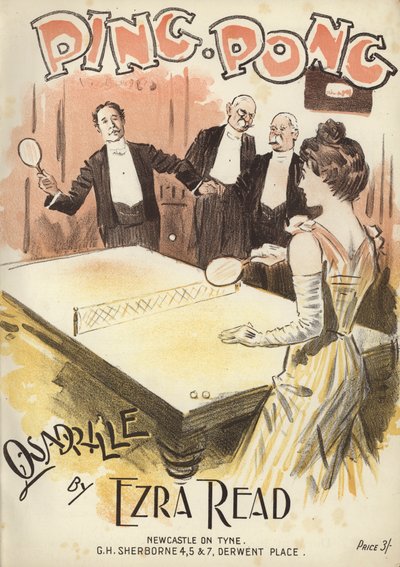 Ping Pong, quadrille by Ezra Read by English School