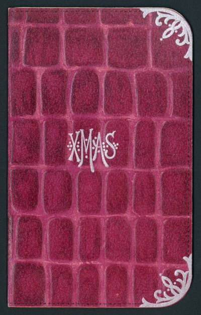 Pink Xmas Wallet by English School