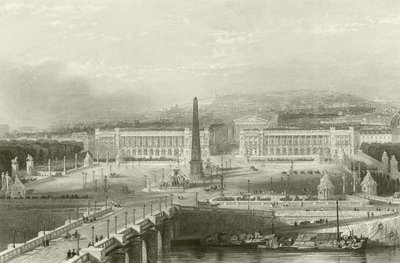 Place de la Concorde, Paris by English School