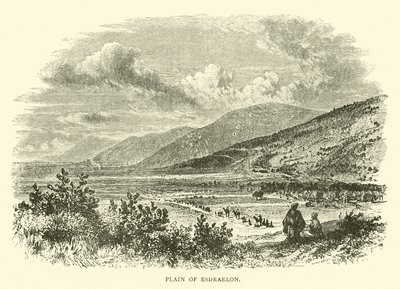 Plain of Esdraelon by English School