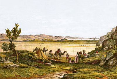 Plain of Jericho by English School