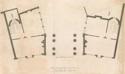 Plan of The Capital Prize, 13 Pickett Street, Temple Bar, London by English School