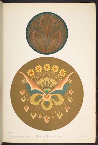 Plate iv, from Studies in Design by English School