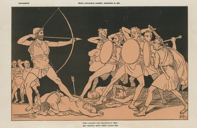 Political Cartoon by English School