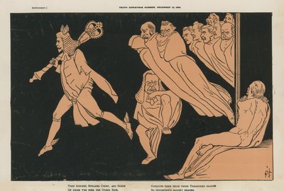 Political Cartoon by English School