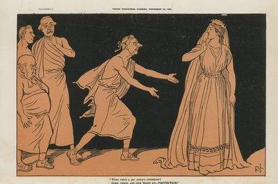 Political Cartoon by English School