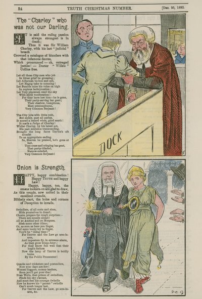 Political Cartoons by English School
