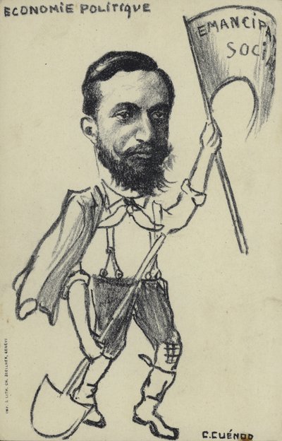Political Economy Cartoon by English School