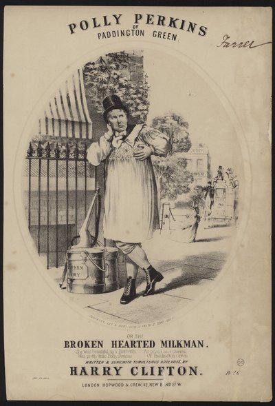 Polly Perkins of Paddington Green or the Broken Hearted Milkman by English School