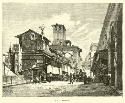 Ponte Vecchio by English School