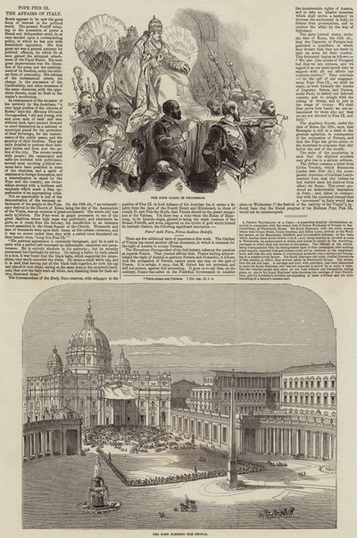 Pope Pius IX by English School