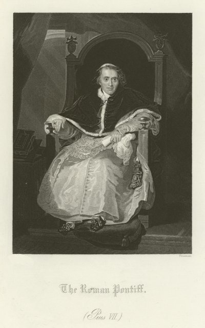 Pope Pius VII by English School