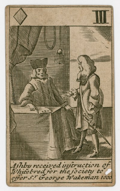 Popish Plot Playing Card by English School