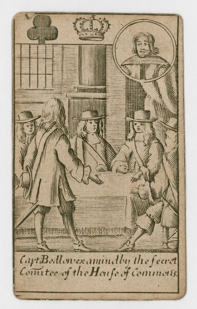 Popish Plot Playing Card by English School