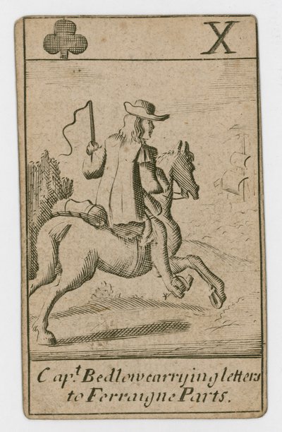 Popish Plot playing card by English School