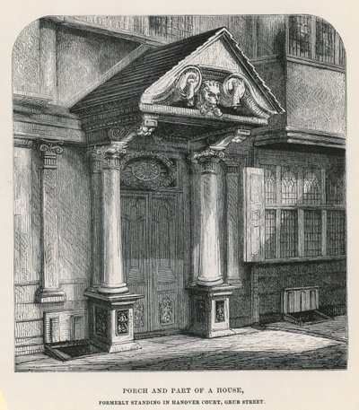 Porch and Part of a House by English School