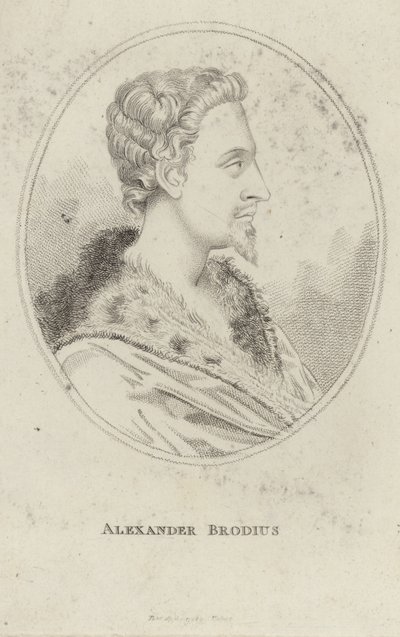 Portrait of Alexander Brodius by English School
