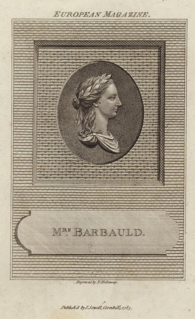 Portrait of Anna Laetitia Barbauld by English School