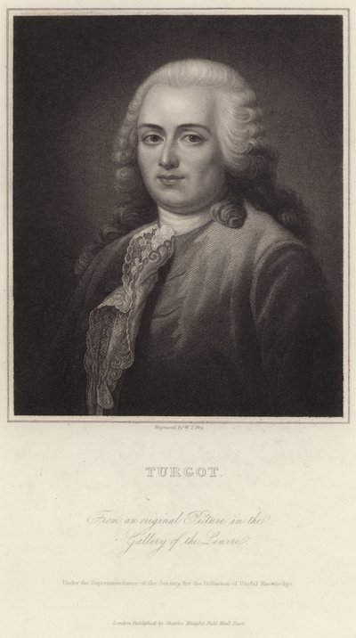 Portrait of Anne-Robert-Jacques Turgot by English School