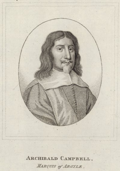 Portrait of Archibald Campbell by English School