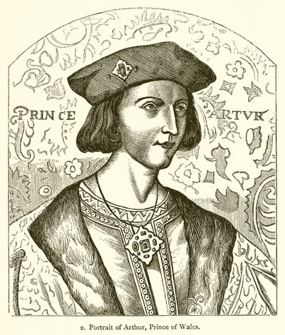 Portrait of Arthur, Prince of Wales by English School